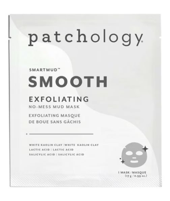 Оновлювальна маска з кислотами Patchology SmartMud Smooth