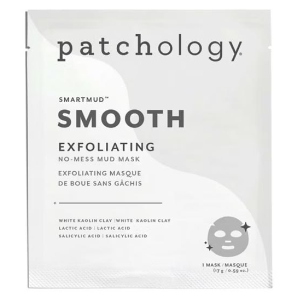 Оновлювальна маска з кислотами Patchology SmartMud Smooth
