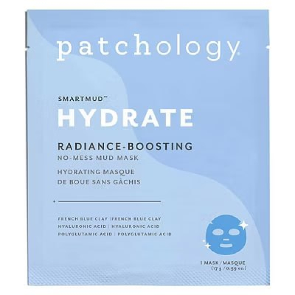 Зміцнювальна маска для сяйва шкіри Patchology SmartMud Hydrate