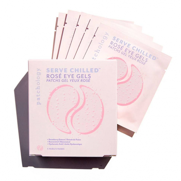 Освіжаючі патчі з екстрактом троянди Patchology Serve Chilled™ Rosé Eye Gels