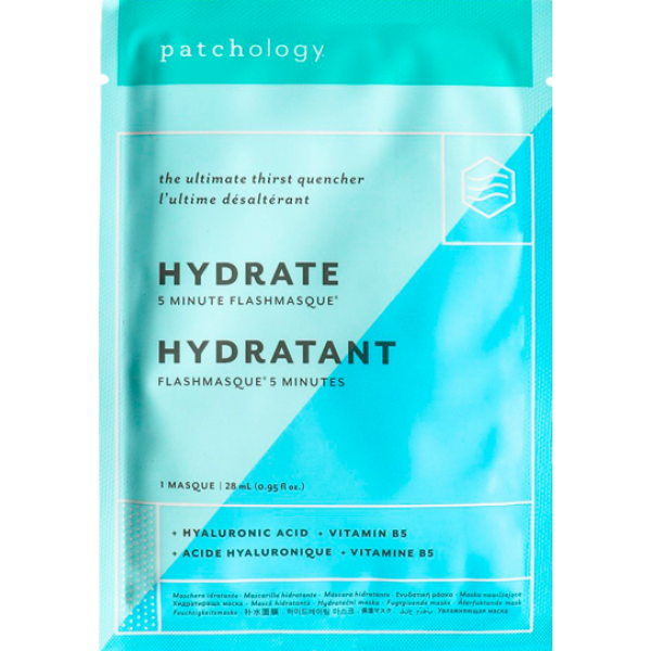 Маска для зволоження шкіри Patchology FlashMasque Hydrate 5 Minute Sheet Mask