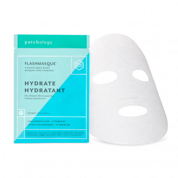 Маска для зволоження шкіри Patchology FlashMasque Hydrate 5 Minute Sheet Mask