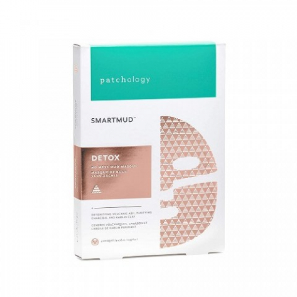 Маска Детокс Patchology SmartMud No Mess Mud Detox Sheet Mask 4 шт