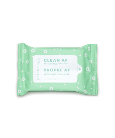 Очищающие салфетки для демакияжа Clean AF Facial Cleansing Wipes (1 упаковка)