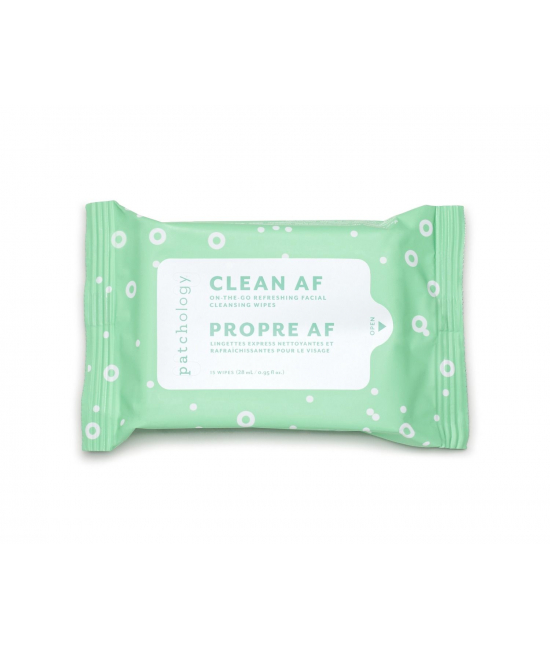 Очищающие салфетки для демакияжа Clean AF Facial Cleansing Wipes (1 упаковка)