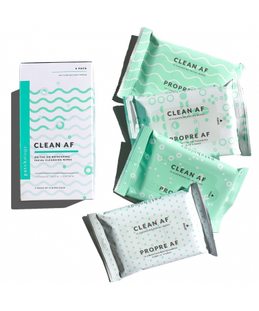 Очищувальні серветки для демакіяжу Patchology Clean AF Facial Cleansing Wipes
