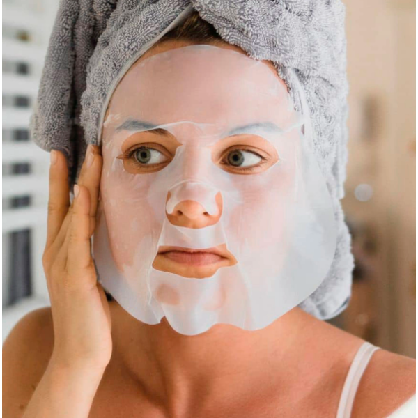 Заспокійлива та відновлююча тканинна маска Patchology Press Reset Soothing Mask