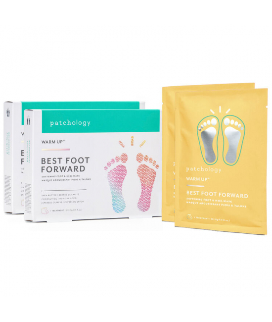 Набір живильних масок для ніг Patchology Best Foot Forward Softening Foot Mask 