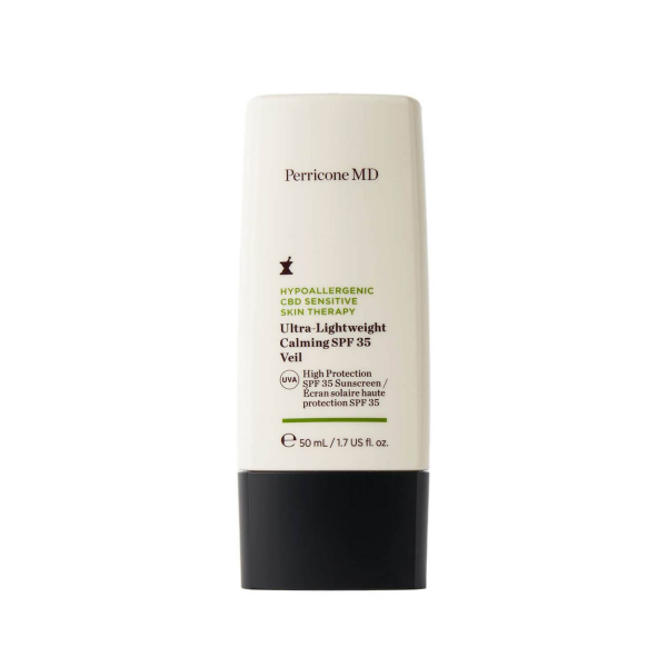 Гіпоалергенний заспокійливий засіб із СПФ 35 Perricone MD CBD Hypo Skin Sensitive Therapy UVA 35