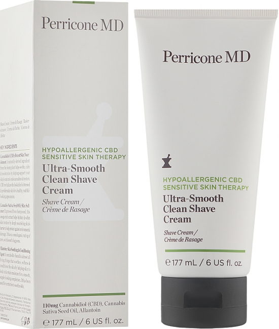 Гіпоалергенний ультра-м'який крем для гоління Perricone MD CBD Hypo Skin Ultra-Smooth Clean Shave Cream