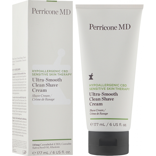 Гіпоалергенний ультра-м'який крем для гоління Perricone MD CBD Hypo Skin Ultra-Smooth Clean Shave Cream