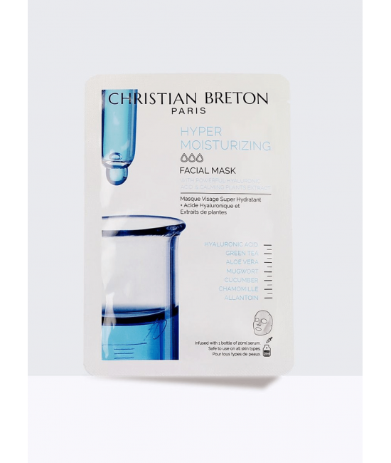 Гіпергідратуючі маски для обличчя Christian Breton