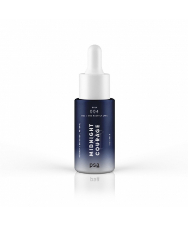 Нічна олія з ретинолом PSA Midnight Courage Rosehip and Bakuchiol Retinol Night Oil