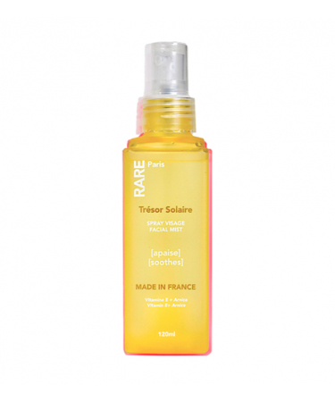 Заспокійливий міст для обличчя з вітаміном Е Rare Paris Trésor Solaire Soothing Facial Mist