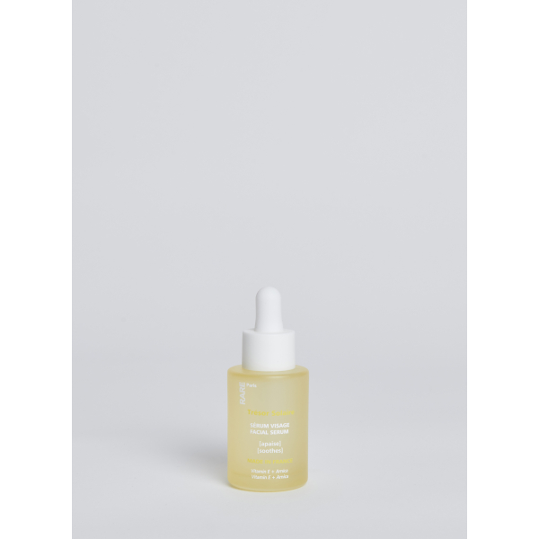  Заспокійлива сироватка з вітаміном Е та екстрактом арніки Rare Paris Trésor Solaire Soothing Face Serum
