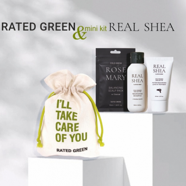 Набір мініатюр Rated Green Real Shea Rose Mary