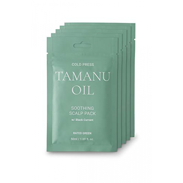 Заспокійлива маска для шкіри голови Rated Green Tamanu Soothing Scalp