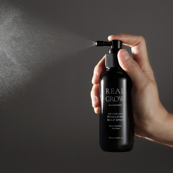 Стимулювальний спрей від випадання волосся Rated Green Real Grow Anti Hair Loss Stimulating Scalp Spray