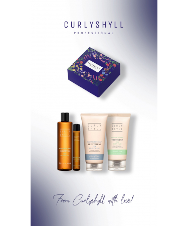 Набір мініатюр для зволоження волосся Curly Shyll