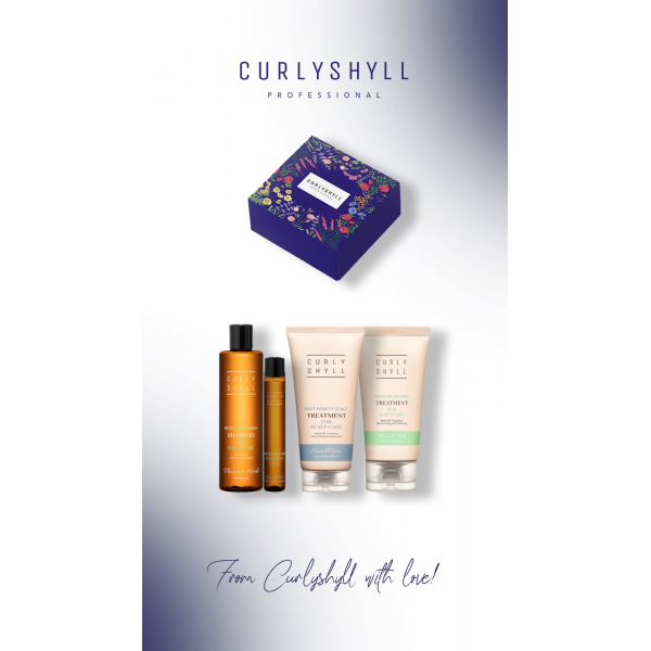 Набір мініатюр для зволоження волосся Curly Shyll