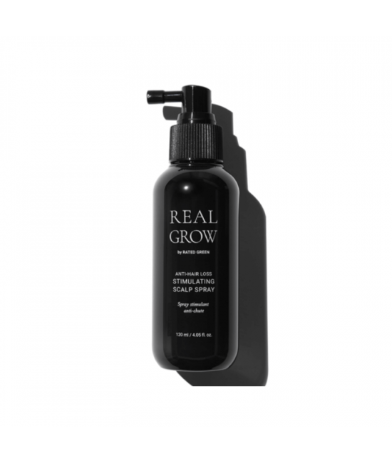 Стимулювальний спрей від випадання волосся Rated Green Real Grow Anti Hair Loss Stimulating Scalp Spray