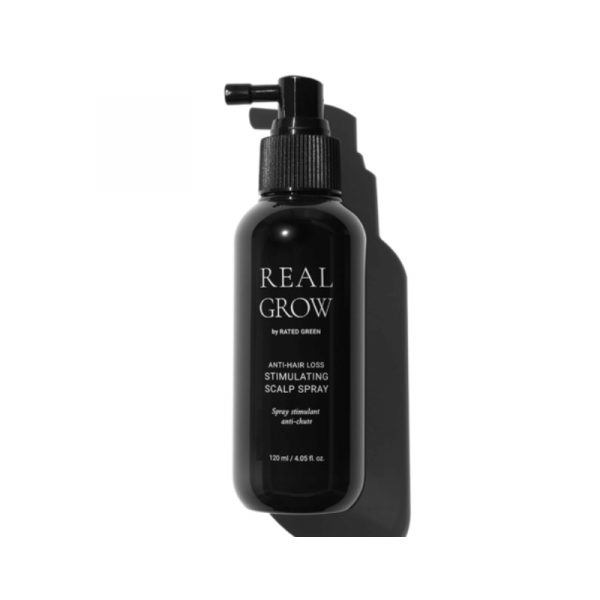 Стимулювальний спрей від випадання волосся Rated Green Real Grow Anti Hair Loss Stimulating Scalp Spray