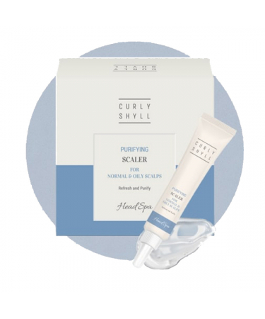 Очищаючий пілінг для жирної шкіри голови Curly Shyll PURIFYING SCALER for Normal and Oily Scalps 