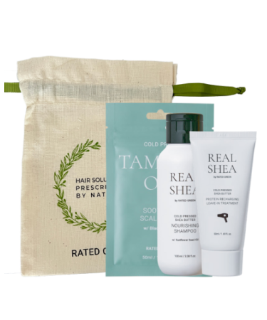 Міні набір для волосся Rated Green Mini Set Real Shea