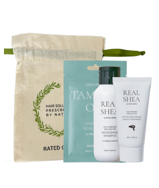 Міні набір для волосся Rated Green Mini Set Real Shea