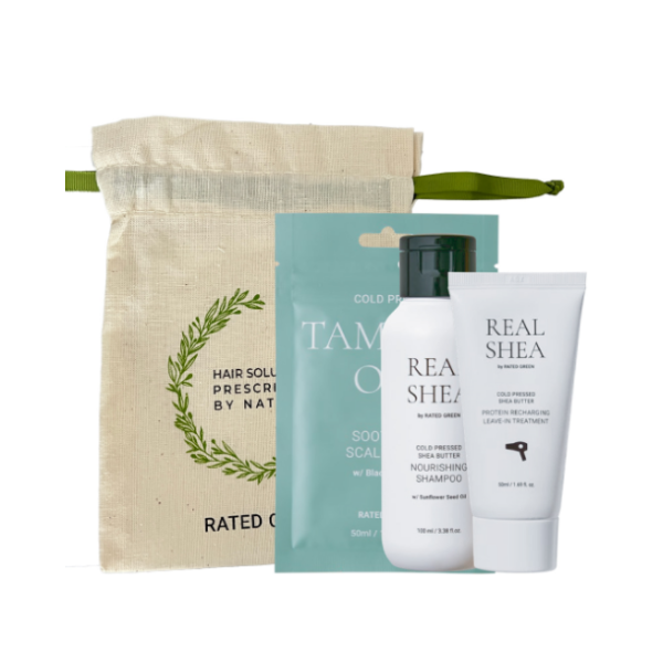 Міні набір для волосся Rated Green Mini Set Real Shea