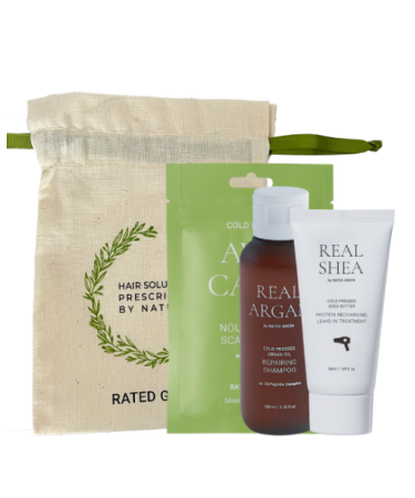 Міні набір для волосся Rated Green Mini Set Real Argan