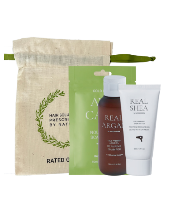 Міні набір для волосся Rated Green Mini Set Real Argan