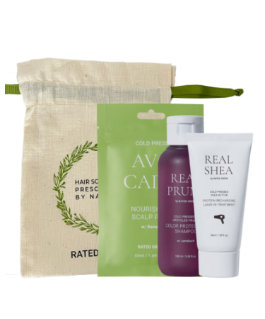 Міні набір для волосся Rated Green Mini Set Real Prune