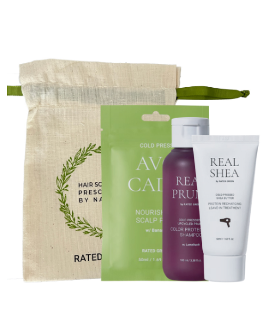 Міні набір для волосся Rated Green Mini Set Real Prune