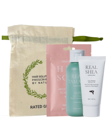 Міні набір для волосся Rated Green Mini Set Real Tamanu