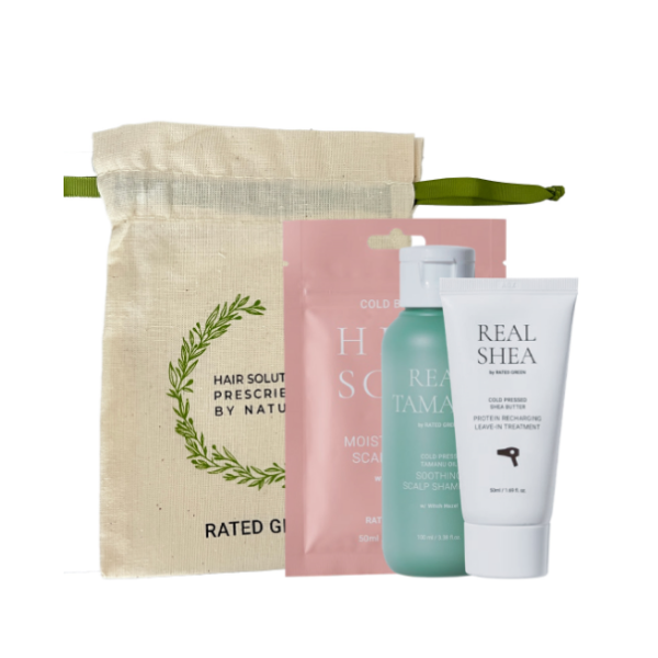 Міні набір для волосся Rated Green Mini Set Real Tamanu
