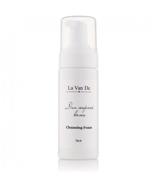 Мінеральна пінка для жирної шкіри La Van De Cleansing Foam