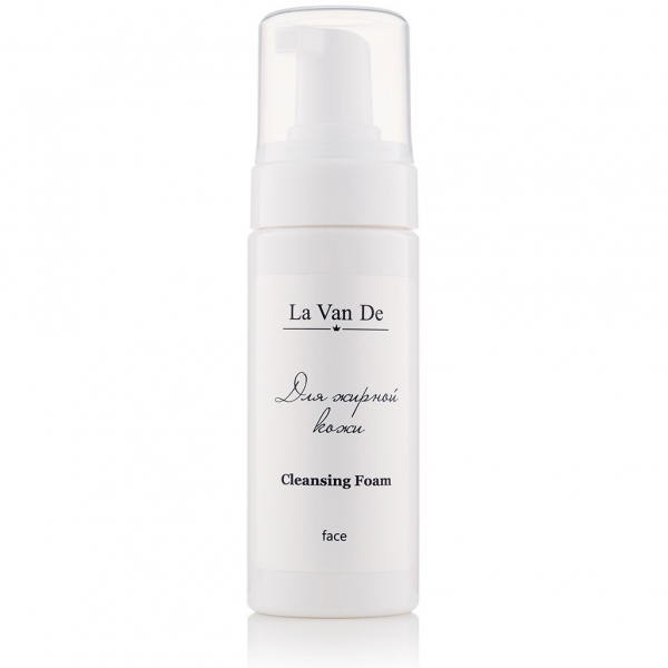 Мінеральна пінка для жирної шкіри La Van De Cleansing Foam