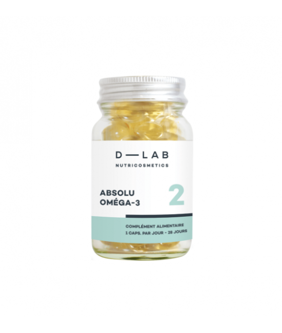 Абсолют Омега 3 для повної та еластичної шкіри D-LAB
