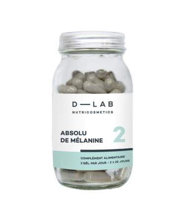 Абсолютний меланін, пігментує та посилює засмагу D-LAB