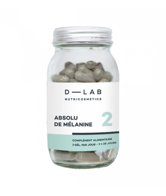 Абсолютний меланін, пігментує та посилює засмагу D-LAB