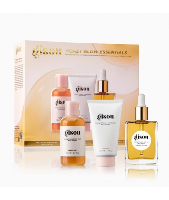 Набір для волосся Gisou Nourishing Honey Glow Essentials Set