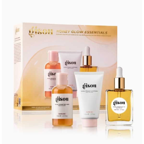 Набір для волосся Gisou Nourishing Honey Glow Essentials Set