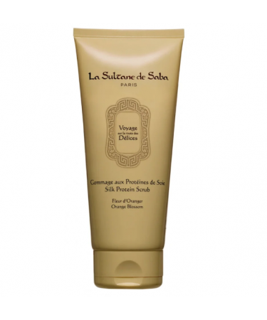 Скраб для тіла шовковий Квіти Апельсину La Sultane de Saba Silk Protein Scrub KFO 