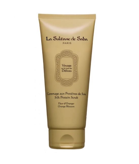 Скраб для тіла шовковий Квіти Апельсину La Sultane de Saba Silk Protein Scrub KFO 