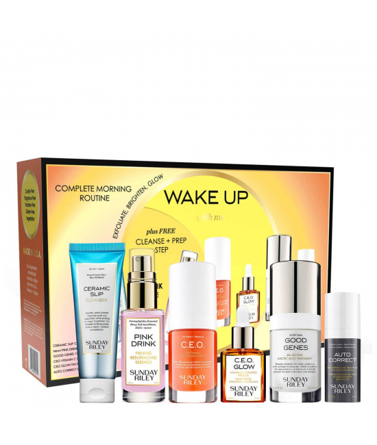 Набір "Пробудження шкіри" Sunday Riley Wake Up Me Kit