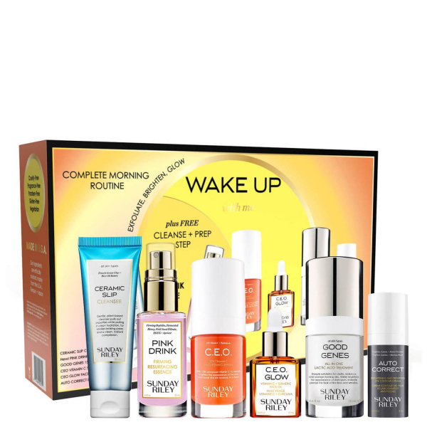 Набір "Пробудження шкіри" Sunday Riley Wake Up Me Kit